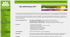 Desktop Screenshot of admincamp.de
